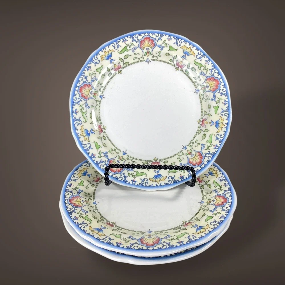 Gien France Marie-Louise Bread & Butter Plates Setof3 – 7